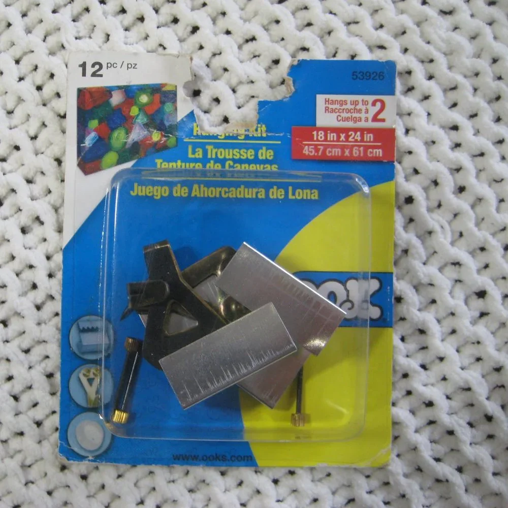 OOK 12pc Canvas Hanging Kit Hangs Up to 2 ( 18